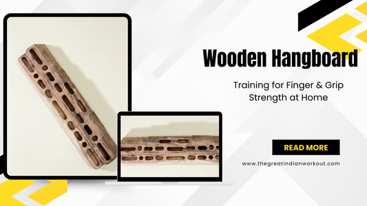 Wooden Hangboard Training for Finger and Grip Strength at Home