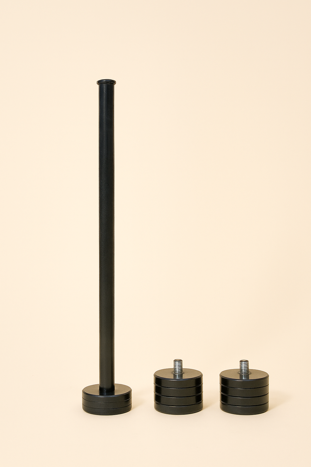 Steel Mace x Barbell (Extendable Steel Mace 5kg with attachable weight ...