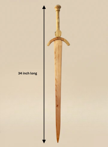 Sword #2 || Wooden Talwar for workout / Kalaripayattu / showpiece
