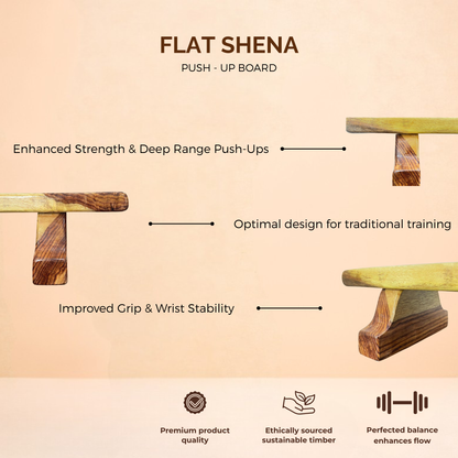 Flat Shena (Sheesham wood)