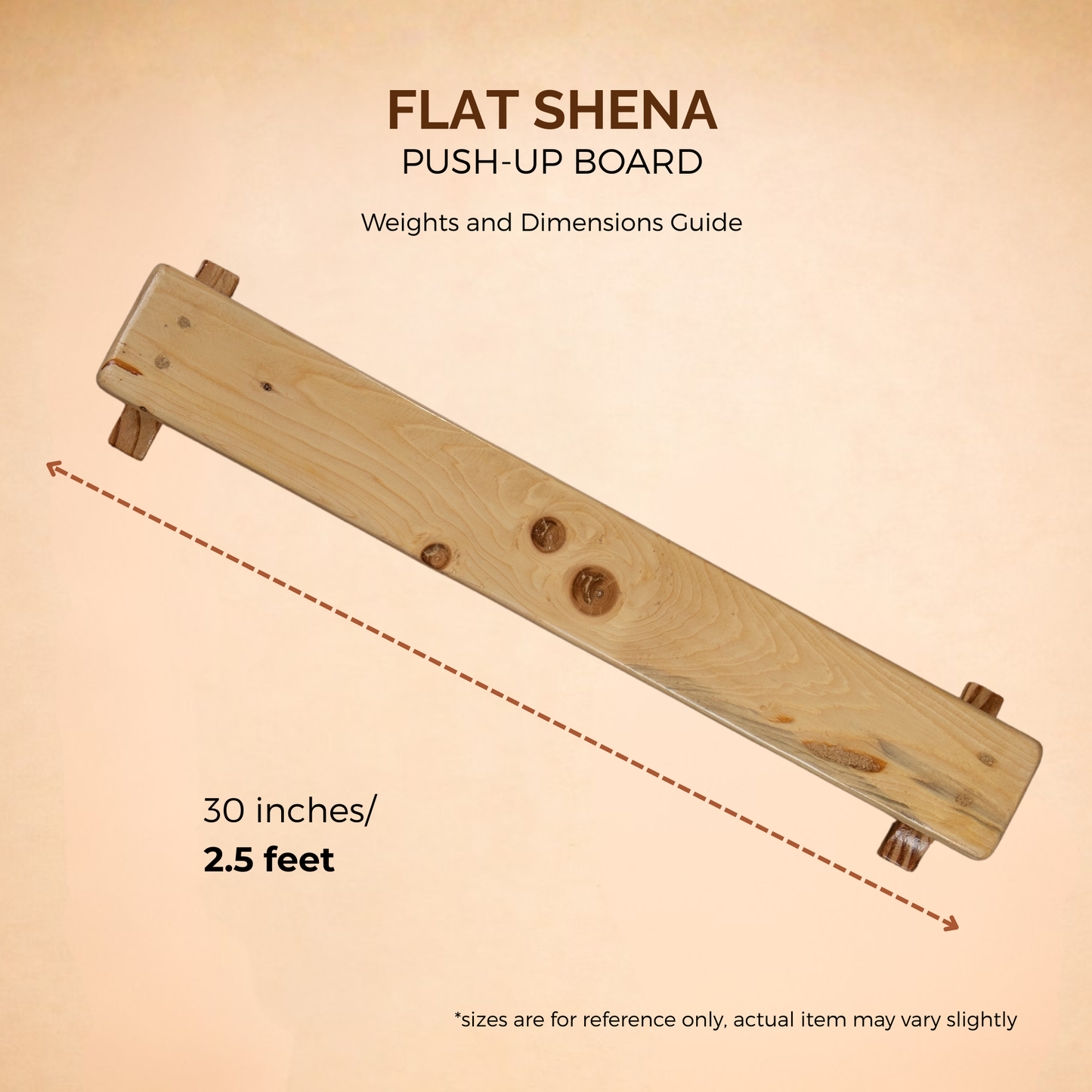 Flat Shena (imported pine wood) x 1
