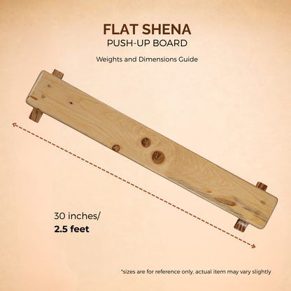 Flat Shena (imported pine wood) x 1