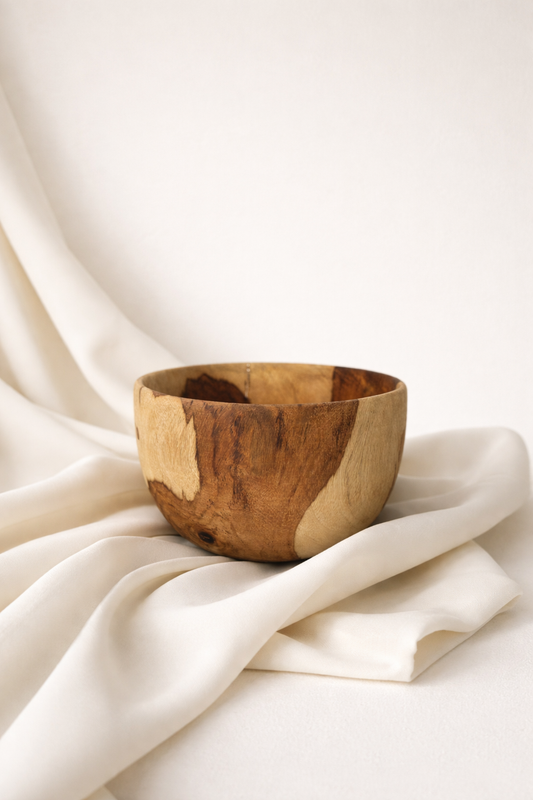 Wooden Bowl : Rustic Home Decor Serving Bowl :