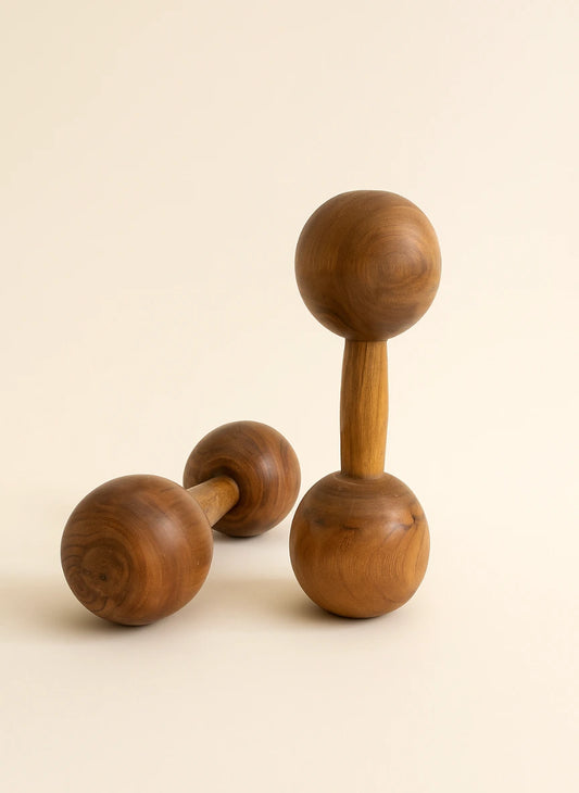 Wooden Dumbbells