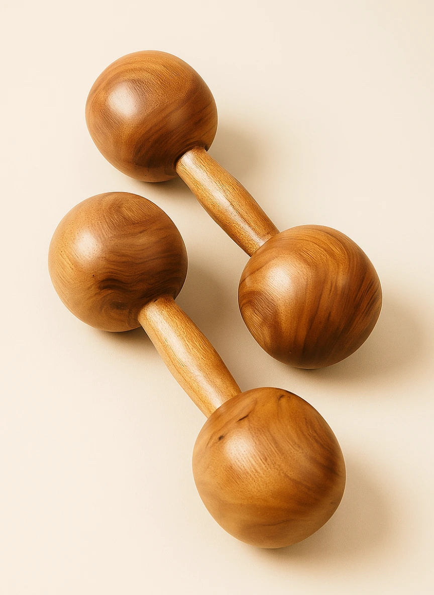 Wooden Dumbbells